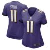 Jordan Stout Baltimore Ravens Nike Women’s Player Game Jersey – Purple
