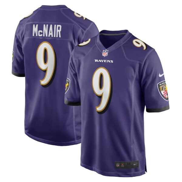 Steve McNair Baltimore Ravens Nike Game Retired Player Jersey – Purple