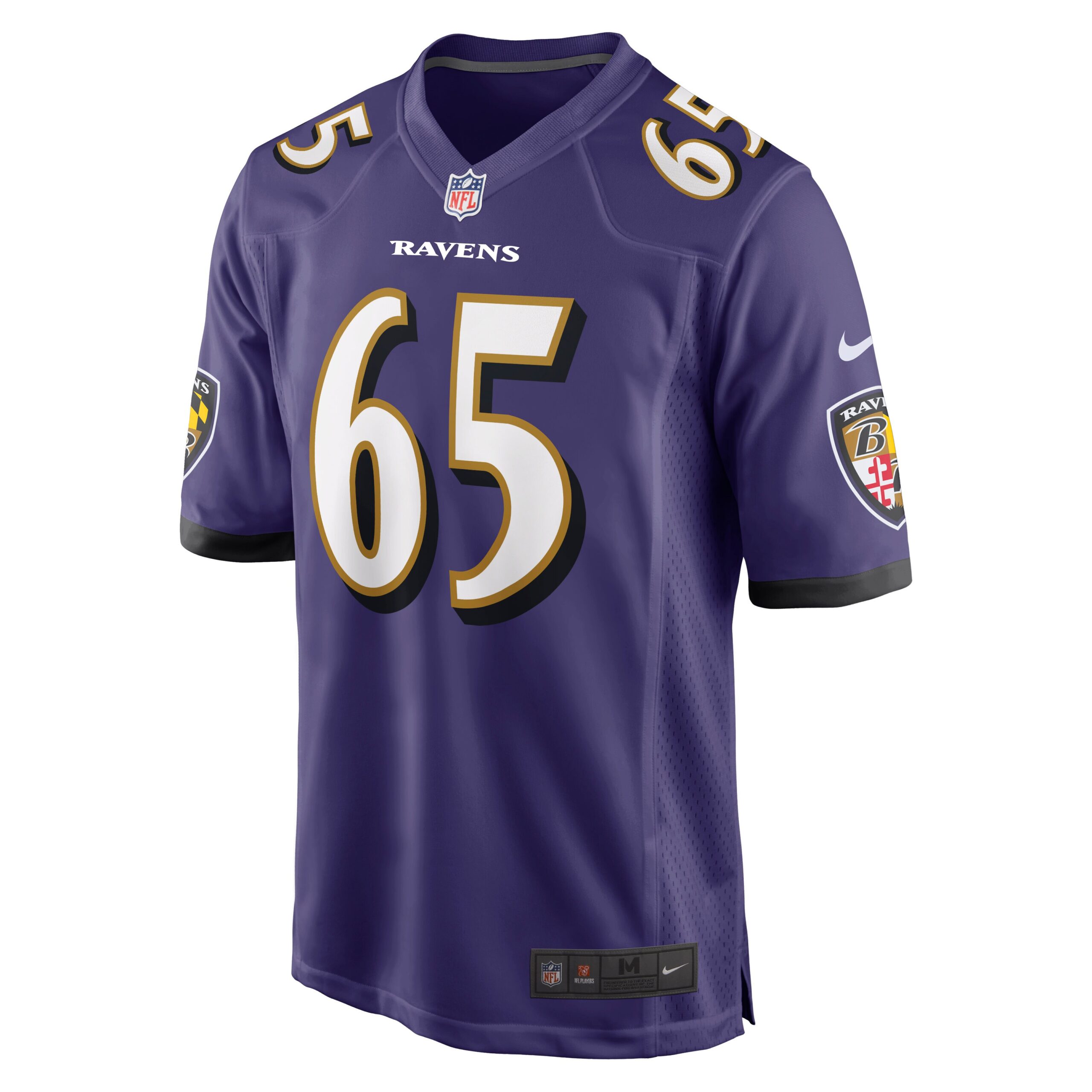Patrick Mekari Baltimore Ravens Nike Game Player Jersey – Purple - Image 2