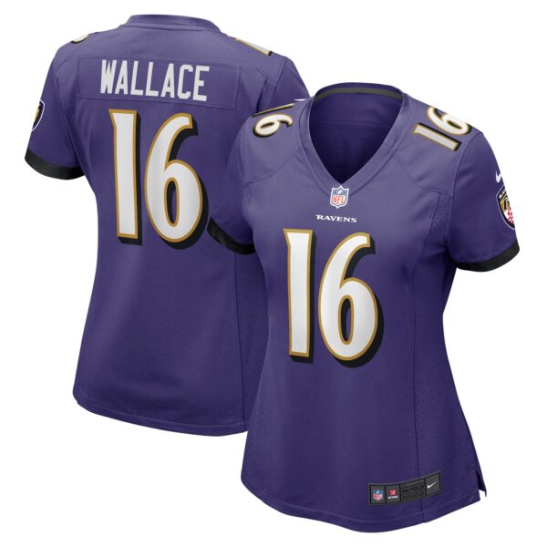 Tylan Wallace Baltimore Ravens Nike Women’s Game Jersey – Purple