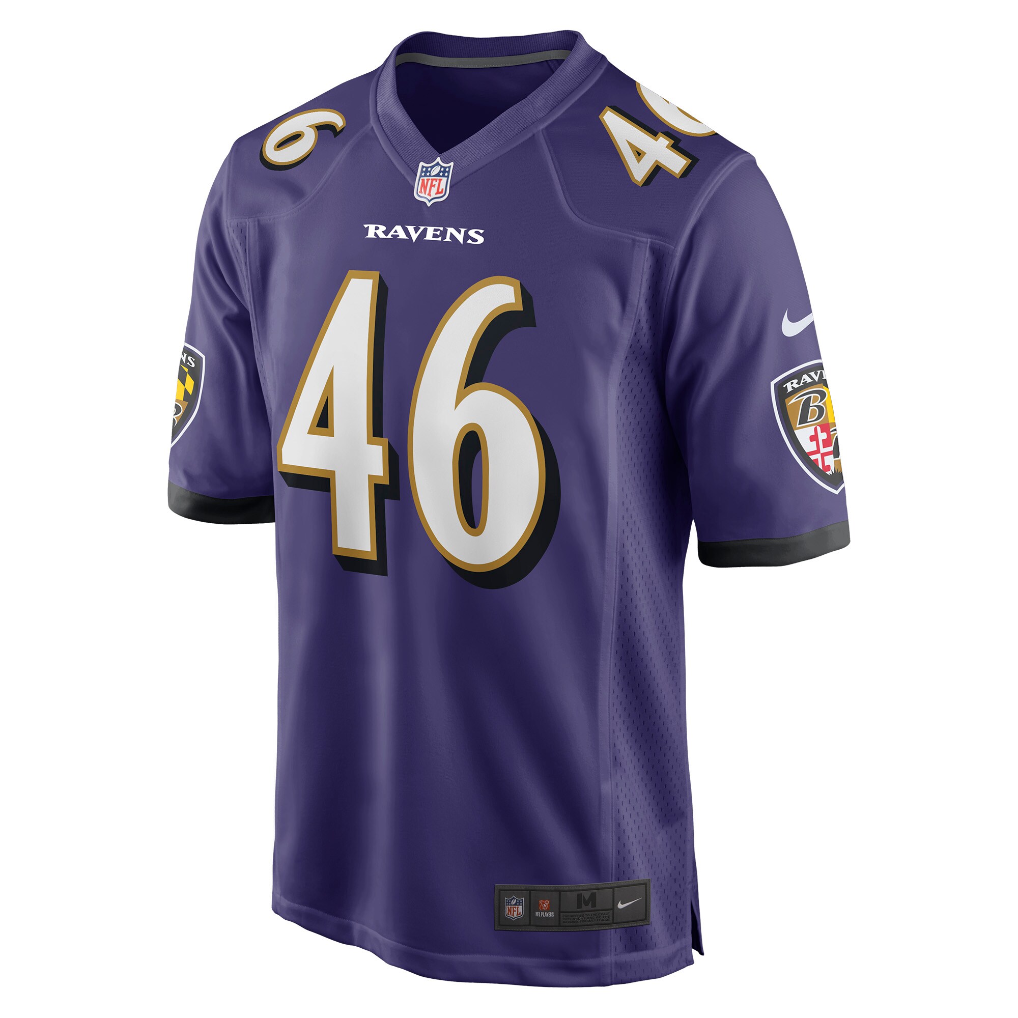 Nick Moore Baltimore Ravens Nike Game Jersey – Purple - Image 2