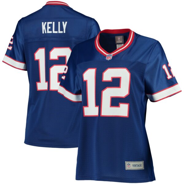 Jim Kelly Buffalo Bills NFL Pro Line Women’s Retired Player Jersey – Royal