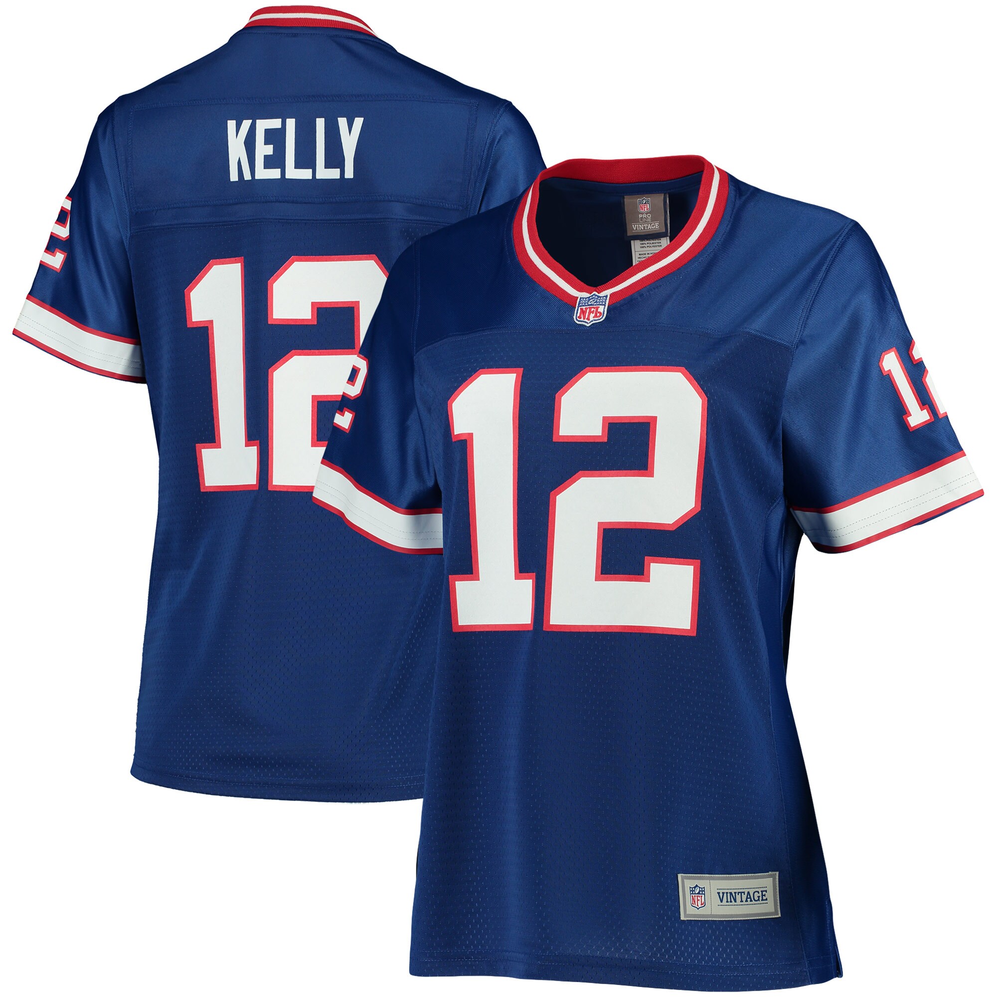 Jim Kelly Buffalo Bills NFL Pro Line Women’s Retired Player Jersey – Royal