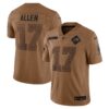 Josh Allen Buffalo Bills Nike 2023 Salute To Service Limited Jersey – Brown