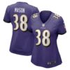 Ben Mason Baltimore Ravens Nike Women’s Game Jersey – Purple