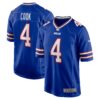 James Cook Buffalo Bills Nike Game Player Jersey – Royal