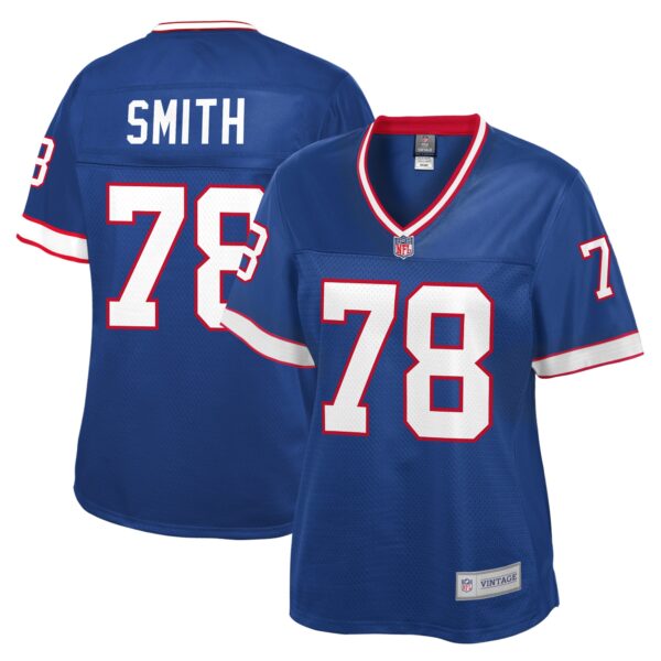 Bruce Smith Buffalo Bills NFL Pro Line Women’s Retired Player Jersey – Royal