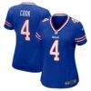 James Cook Buffalo Bills Nike Women’s Game Player Jersey – Royal