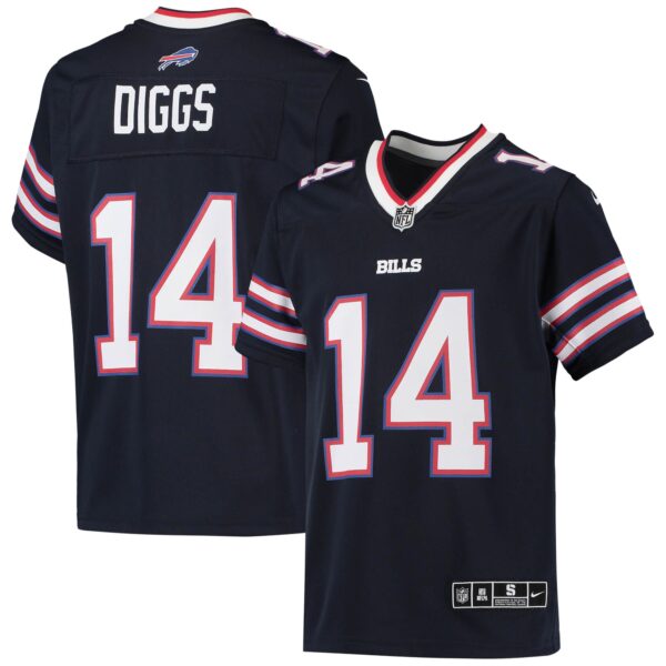 Stefon Diggs Buffalo Bills Nike Youth Inverted Team Game Jersey – Navy