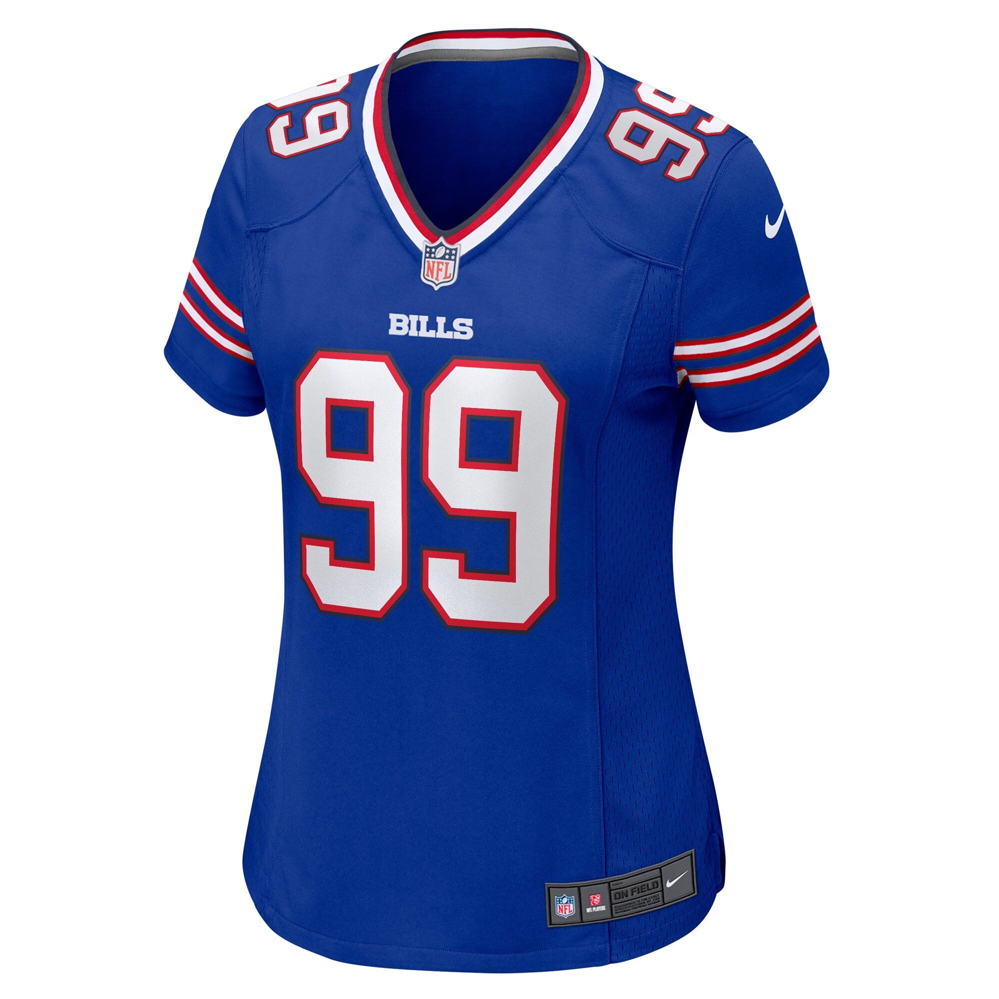 Casey Toohill Buffalo Bills Nike Women’s Team Game Jersey – Royal - Image 2