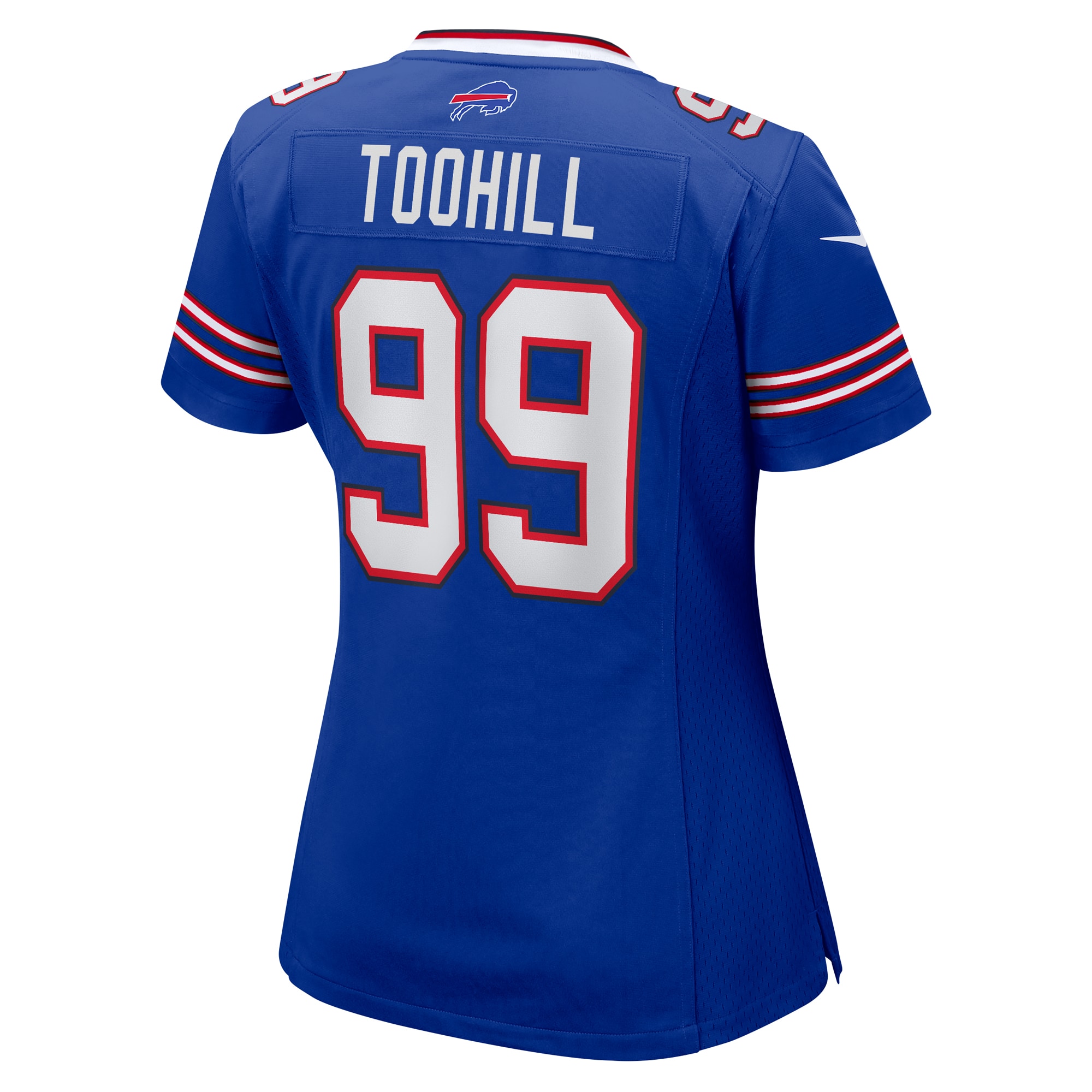 Casey Toohill Buffalo Bills Nike Women’s Team Game Jersey – Royal - Image 3