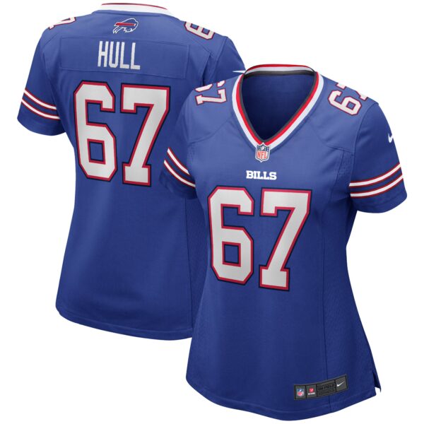 Kent Hull Buffalo Bills Nike Women’s Game Retired Player Jersey – Royal
