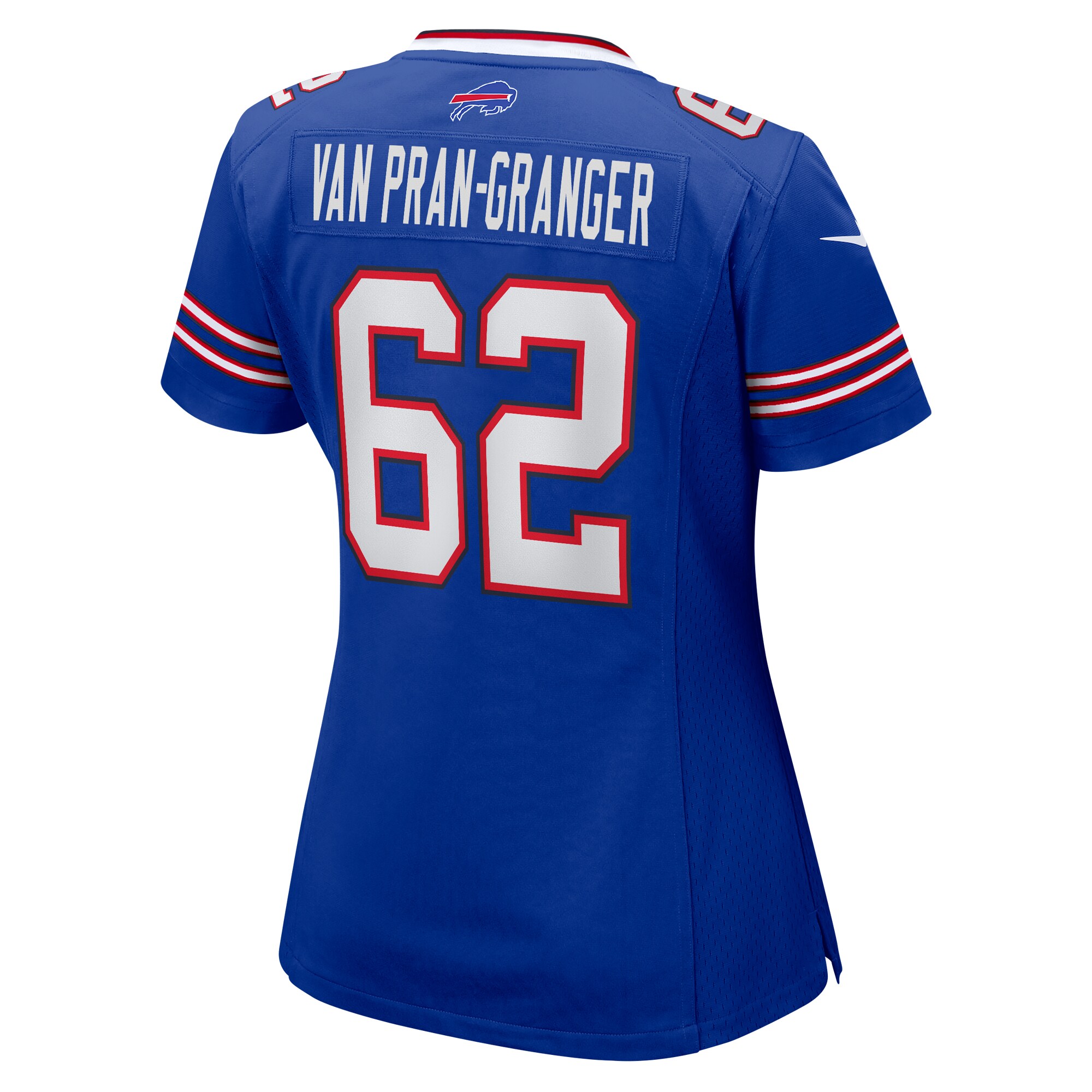 Sedrick Van Pran-Granger Buffalo Bills Nike Women’s Game Jersey – Royal - Image 3