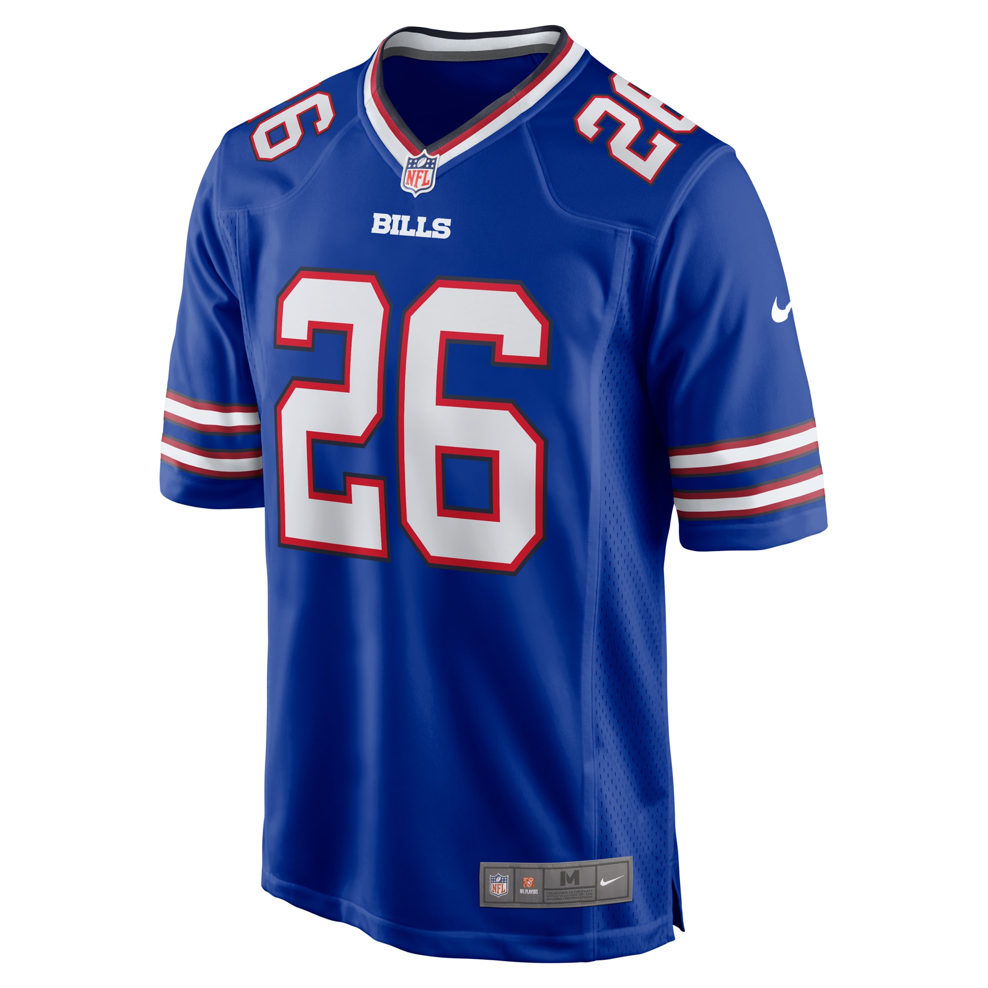 Ty Johnson Buffalo Bills Nike Team Game Jersey – Royal - Image 2