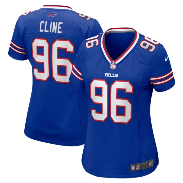 Kameron Cline Buffalo Bills Nike Women’s Team Game Jersey – Royal