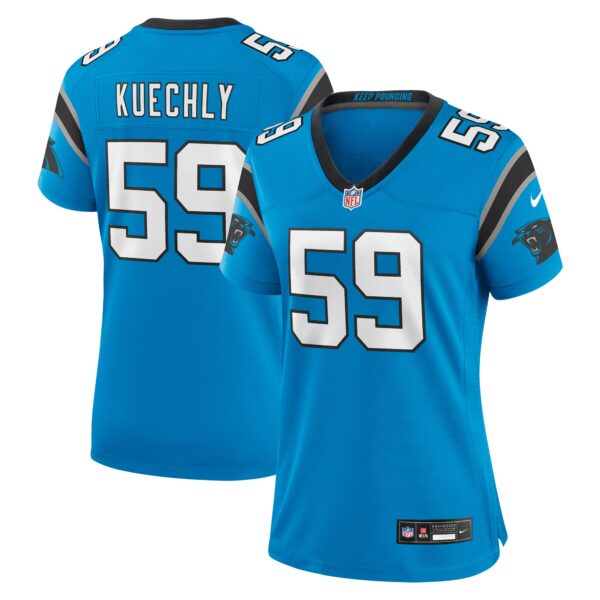 Luke Kuechly Carolina Panthers Nike Women’s Retired Player Game Jersey – Blue