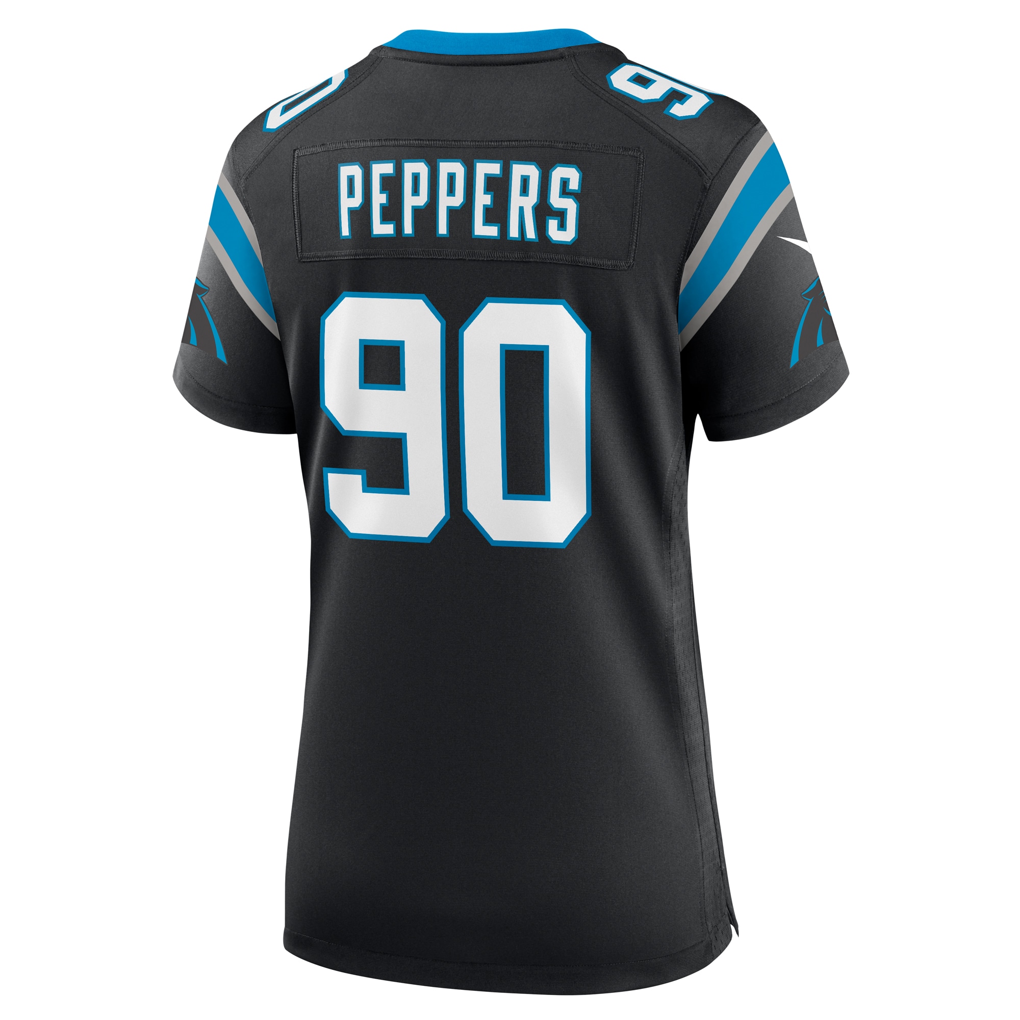 Julius Peppers Carolina Panthers Nike Women’s Retired Player Game Jersey – Black - Image 3