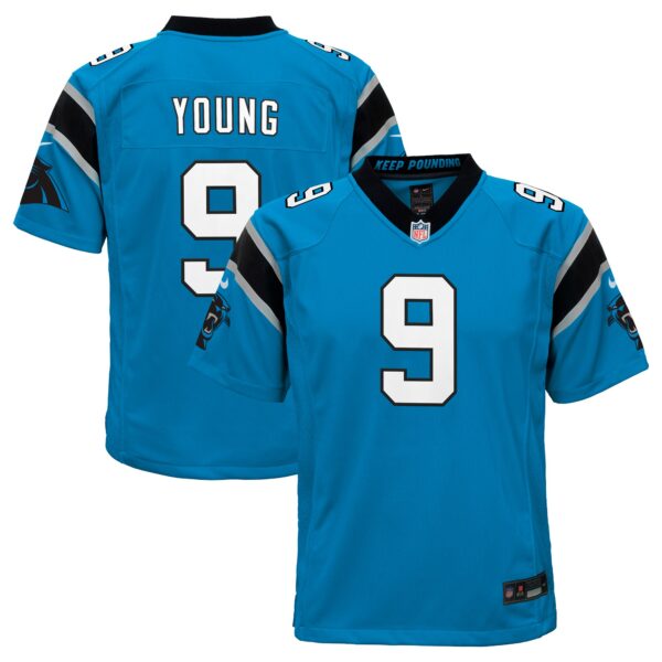 Bryce Young Carolina Panthers Nike Youth Game Jersey – Blue