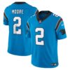 D.J. Moore Carolina Panthers Nike Vapor F.U.S.E. Limited Jersey – Blue