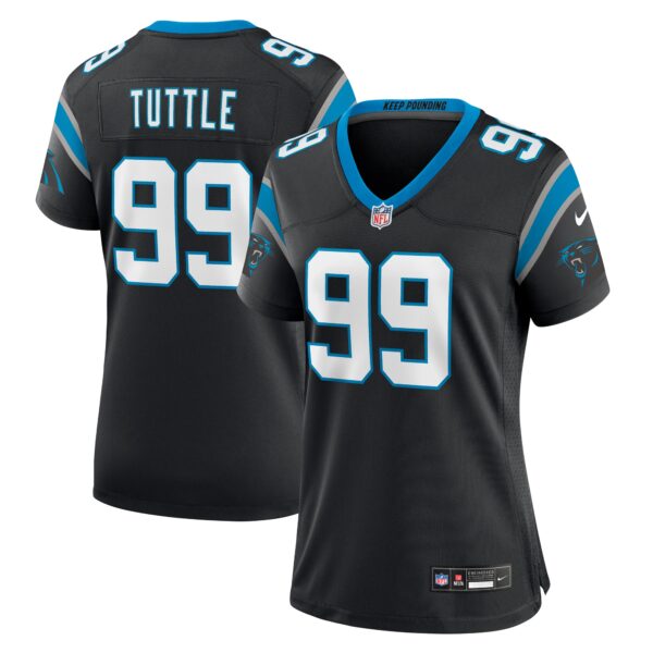 Shy Tuttle Carolina Panthers Nike Women’s Game Player Jersey – Black