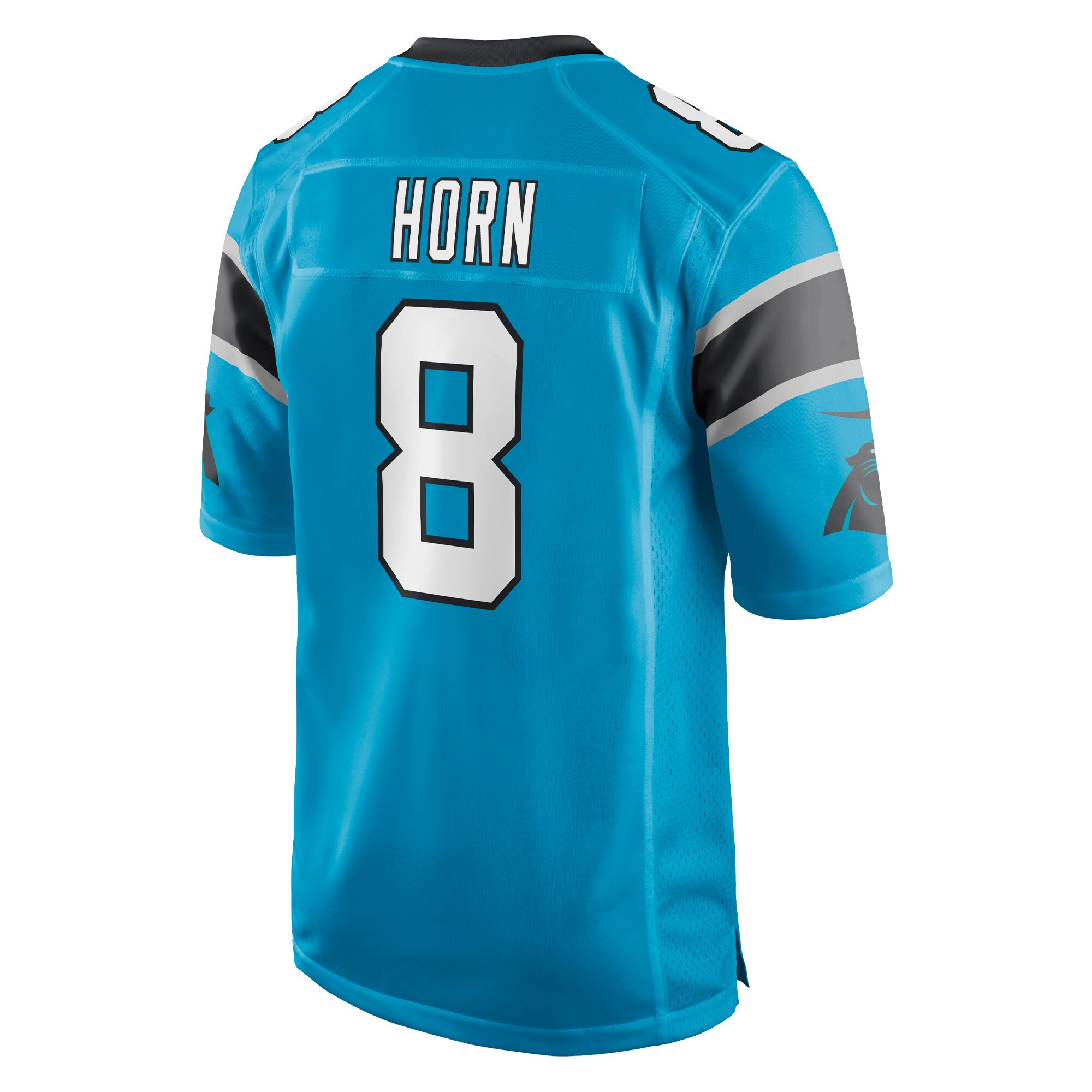 Jaycee Horn Carolina Panthers Nike Game Jersey – Blue - Image 3