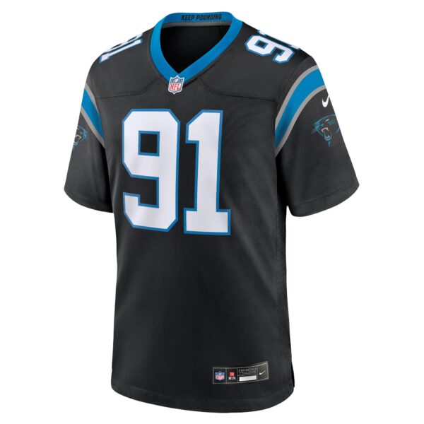 Nick Thurman Carolina Panthers Nike Team Game Jersey – Black