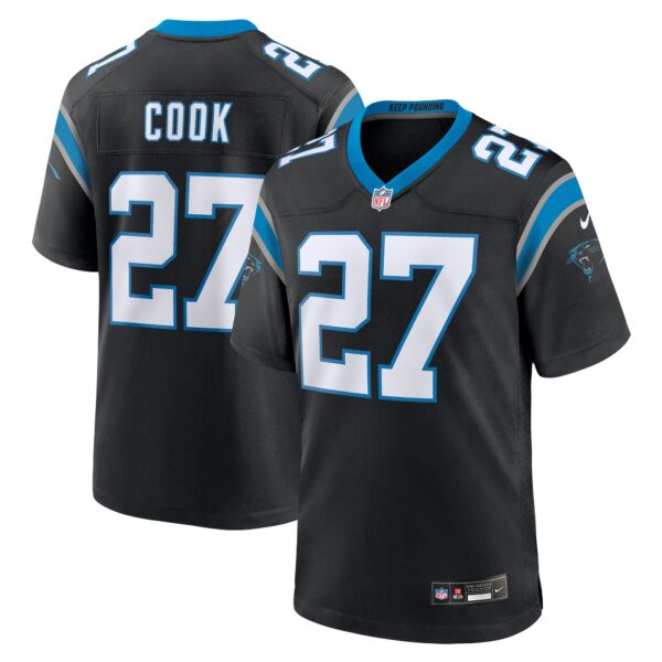 Alex Cook Carolina Panthers Nike Game Jersey – Black