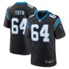 Brett Toth Carolina Panthers Nike Game Jersey – Black