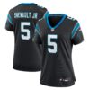 Laviska Shenault Jr. Carolina Panthers Nike Women’s Team Game Jersey – Black