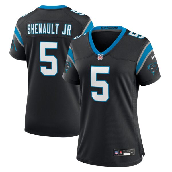 Laviska Shenault Jr. Carolina Panthers Nike Women’s Team Game Jersey – Black