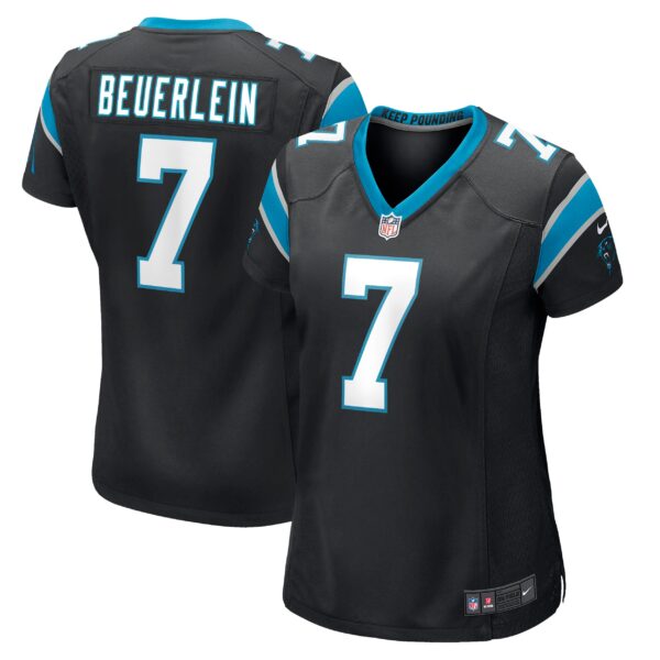 Steve Beuerlein Carolina Panthers Nike Women’s Retired Player Jersey – Black