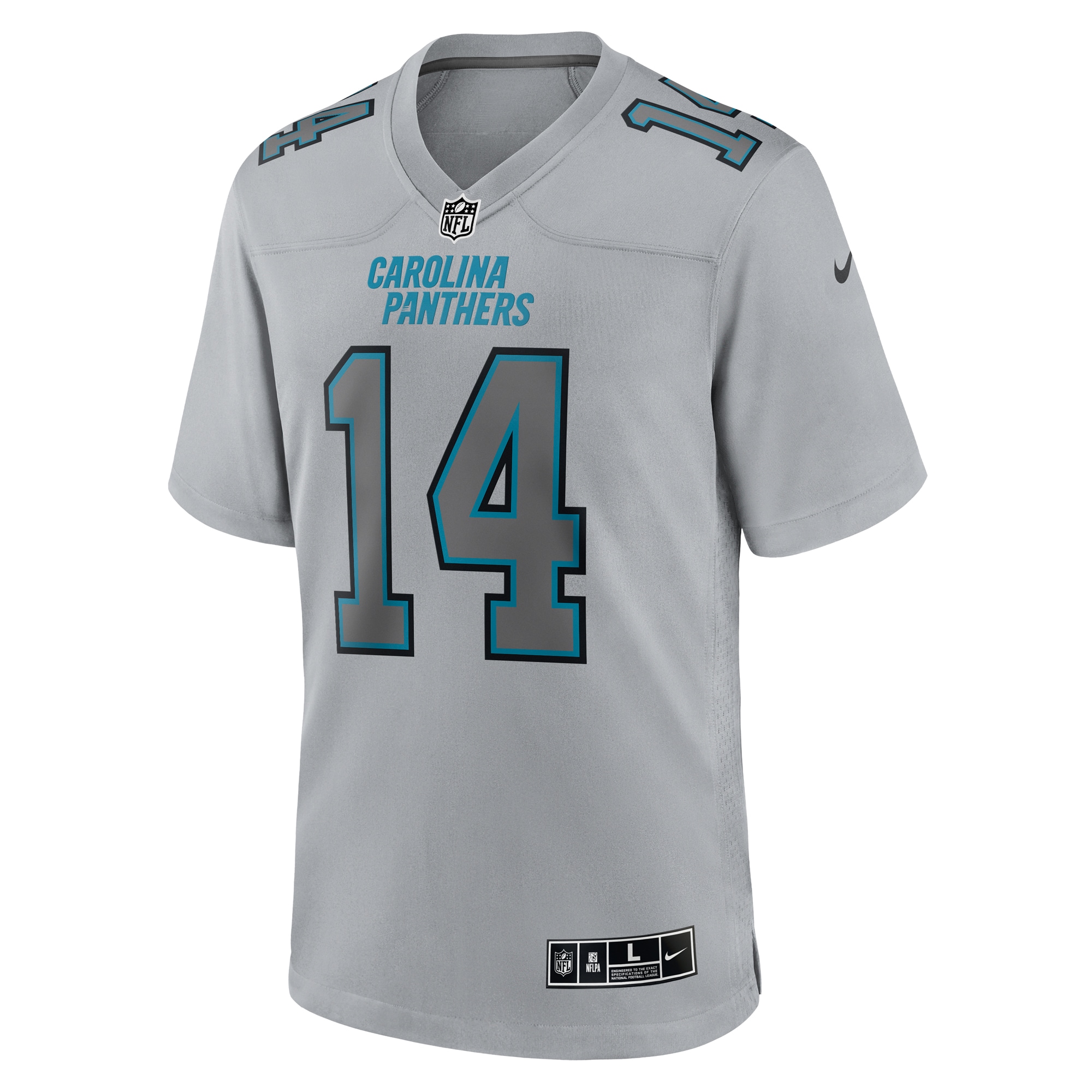 Sam Darnold Carolina Panthers Nike Atmosphere Fashion Game Jersey – Gray - Image 2
