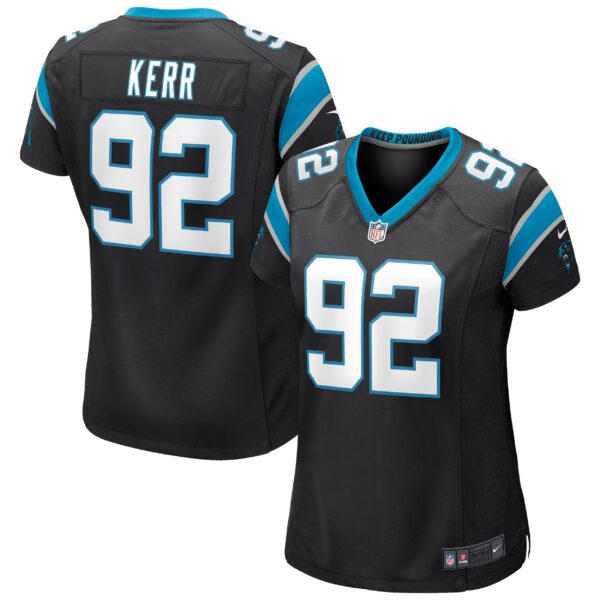 Zach Kerr Carolina Panthers Nike Women’s Game Jersey – Black