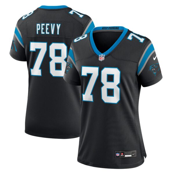 Jayden Peevy Carolina Panthers Nike Women’s Game Jersey – Black
