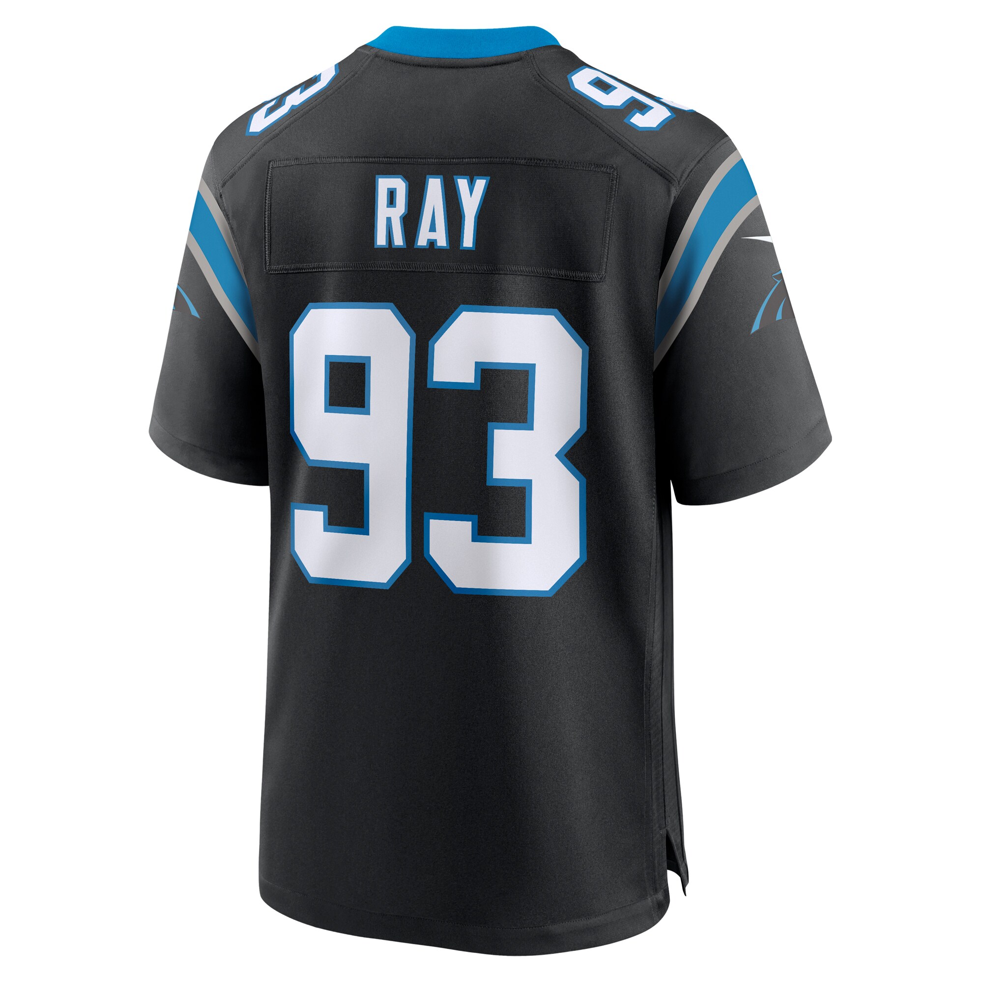 LaBryan Ray Carolina Panthers Nike Team Game Jersey – Black - Image 2