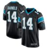 Sam Darnold Carolina Panthers Nike Game Player Jersey – Black