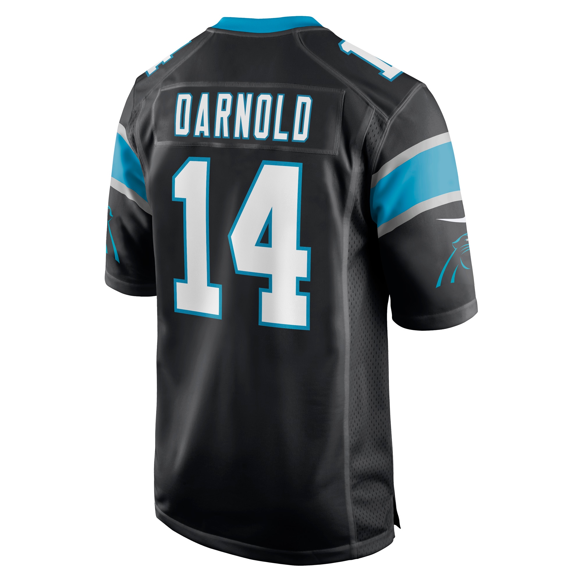 Sam Darnold Carolina Panthers Nike Game Player Jersey – Black - Image 3