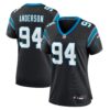 Henry Anderson Carolina Panthers Nike Women’s Team Game Jersey – Black