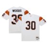 Ickey Woods Cincinnati Bengals Mitchell & Ness Legacy Jersey – White