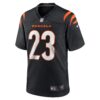 Daxton Hill Cincinnati Bengals Nike Player Game Jersey – Black