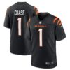 Ja’Marr Chase Cincinnati Bengals Nike Game Jersey – Black