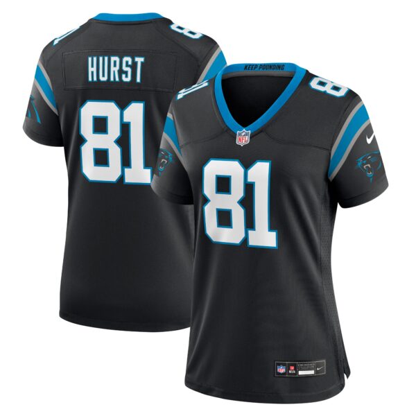 Hayden Hurst Carolina Panthers Nike Women’s Team Game Jersey – Black