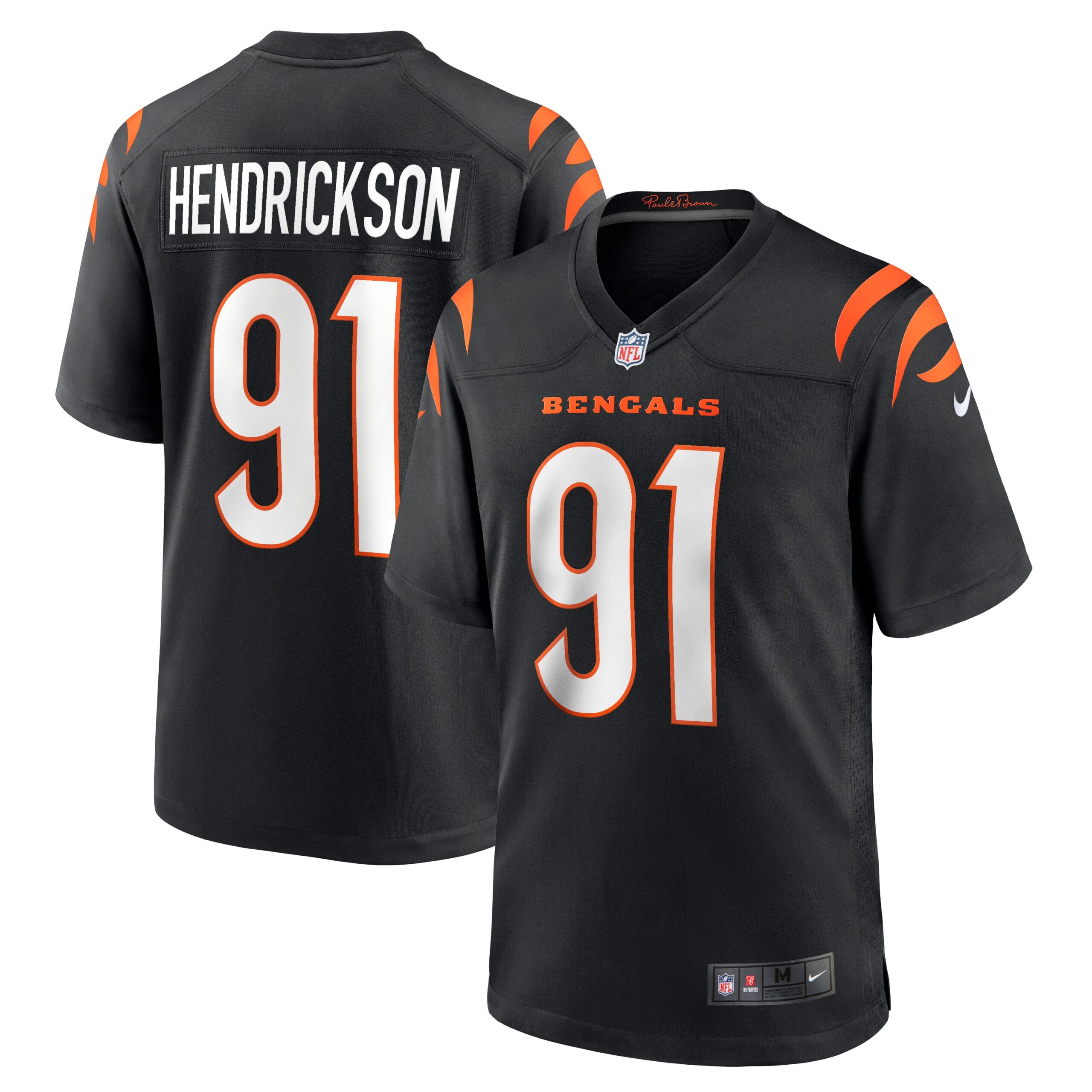 Trey Hendrickson Cincinnati Bengals Nike Game Jersey – Black