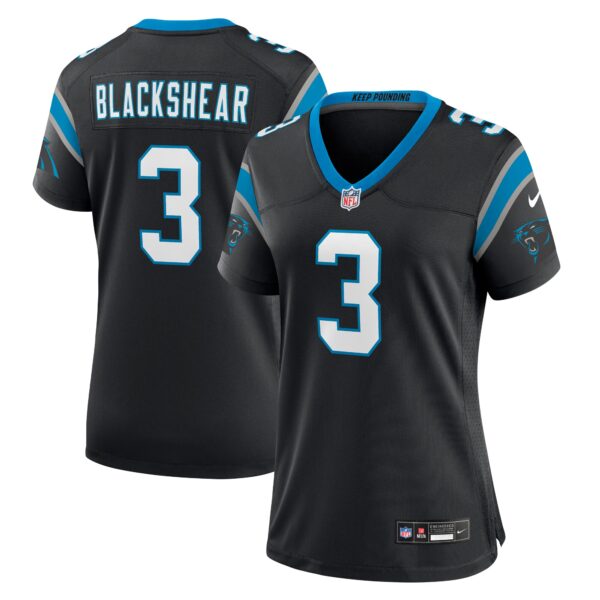 Raheem Blackshear Carolina Panthers Nike Women’s Team Game Jersey – Black