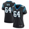 Brett Toth Carolina Panthers Nike Women’s Game Jersey – Black