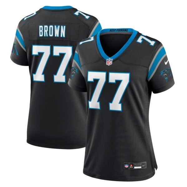 Deonte Brown Carolina Panthers Nike Women’s Team Game Jersey – Black