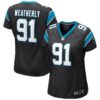 Stephen Weatherly Carolina Panthers Nike Women’s Game Jersey – Black
