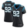 Raequan Williams Carolina Panthers Nike Women’s Team Game Jersey – Black