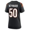 Shaka Heyward Cincinnati Bengals Nike Women’s Team Game Jersey – Black