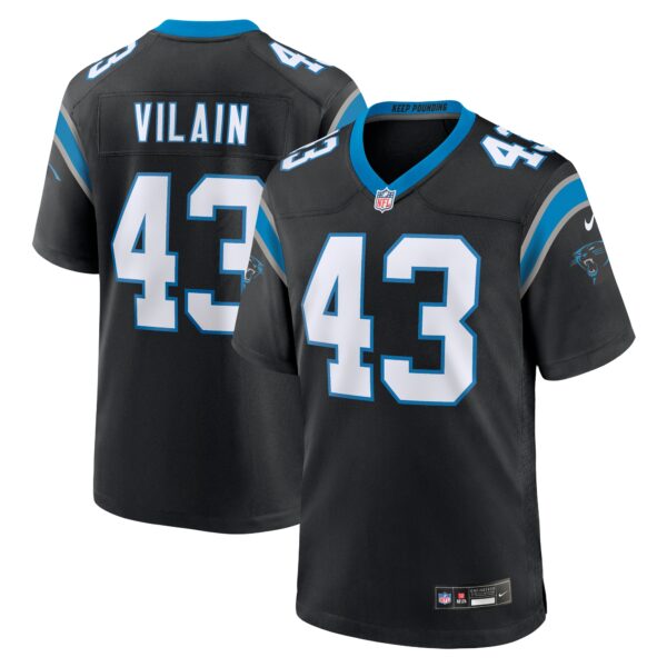 Luiji Vilain Carolina Panthers Nike Game Jersey – Black